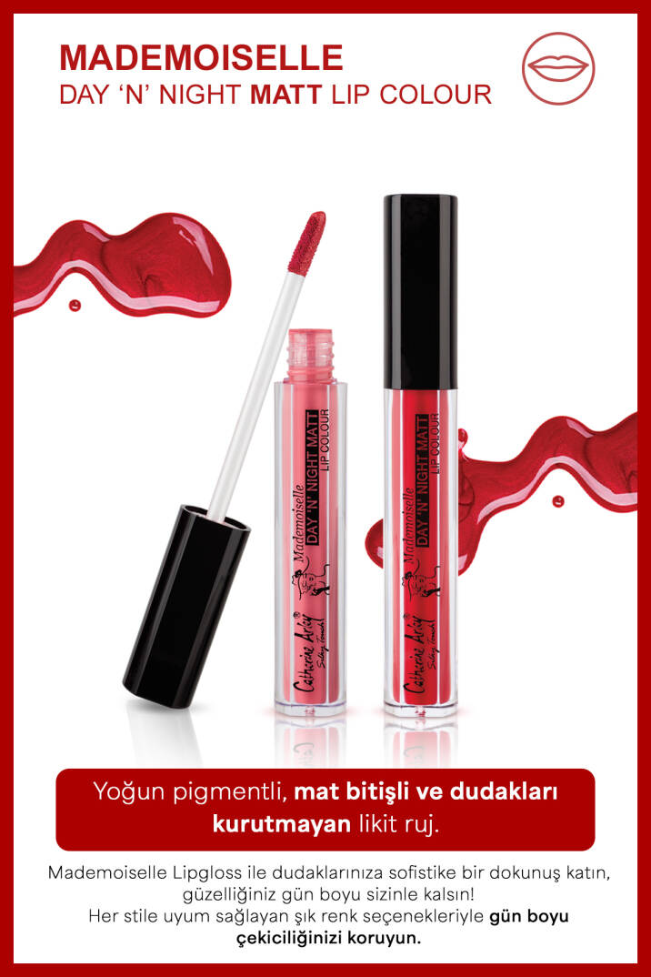 Mademoiselle Day'n'nıght Matt L.lipgloss No:28 Lipgloss Ruj - 2
